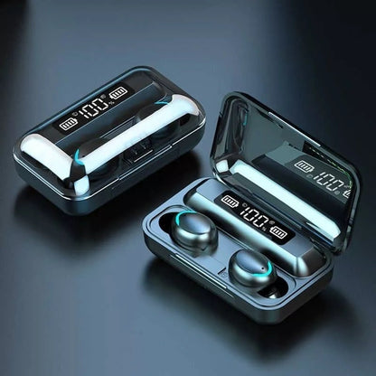 🔥 AUDÍFONOS IN-EAR INALÁMBRICOS F9, LOS MEJORES 🎧 SONIDO PRO, ESTUCHE INTELIGENTE Y BLUETOOTH 5.0 📡 - GRAVIFLY CO SAS 