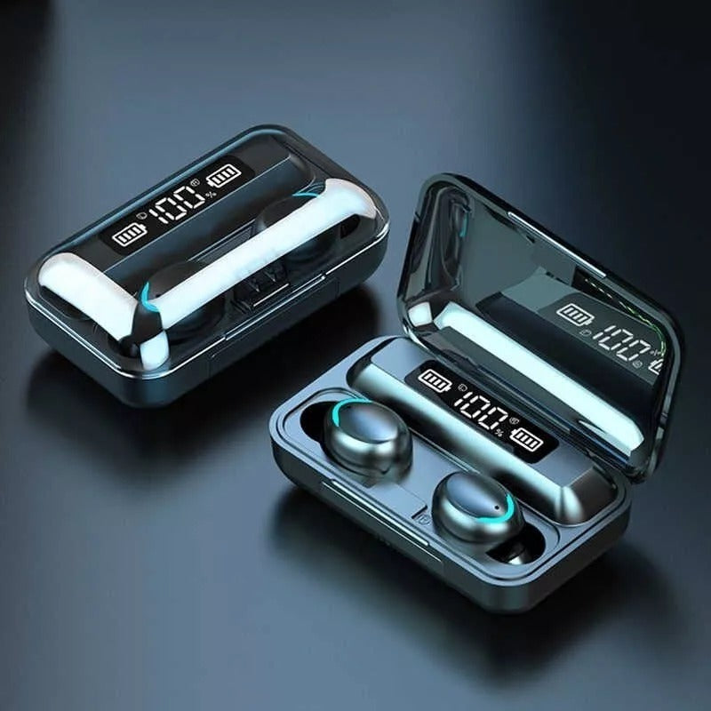 🔥 AUDÍFONOS IN-EAR INALÁMBRICOS F9, LOS MEJORES 🎧 SONIDO PRO, ESTUCHE INTELIGENTE Y BLUETOOTH 5.0 📡 - GRAVIFLY CO SAS 
