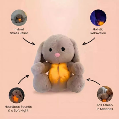 PELUCHE CONEJO MUSICAL: SUEÑOS DULCES Y CALMADOS CON CADA RESPIRACIÓN 🐰💖🎶 - GRAVIFLY CO SAS 