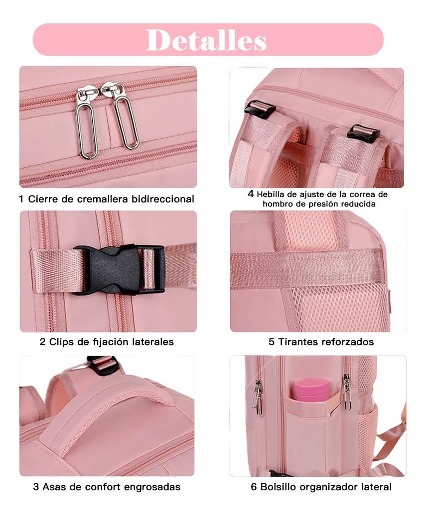 🎒 BOLSO DE VIAJE MULTIFUNCIONAL: PERFECTA PARA TUS AVENTURAS CON ESPACIO, COMODIDAD Y ESTILO🛬 - GRAVIFLY CO SAS 