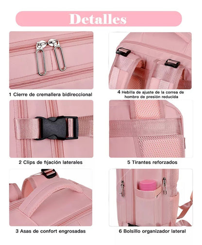 🎒 BOLSO DE VIAJE MULTIFUNCIONAL: PERFECTA PARA TUS AVENTURAS CON ESPACIO, COMODIDAD Y ESTILO🛬 - GRAVIFLY CO SAS 