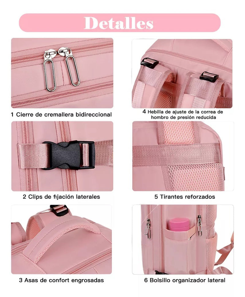 🎒 BOLSO DE VIAJE MULTIFUNCIONAL: PERFECTA PARA TUS AVENTURAS CON ESPACIO, COMODIDAD Y ESTILO🛬 - GRAVIFLY CO SAS 