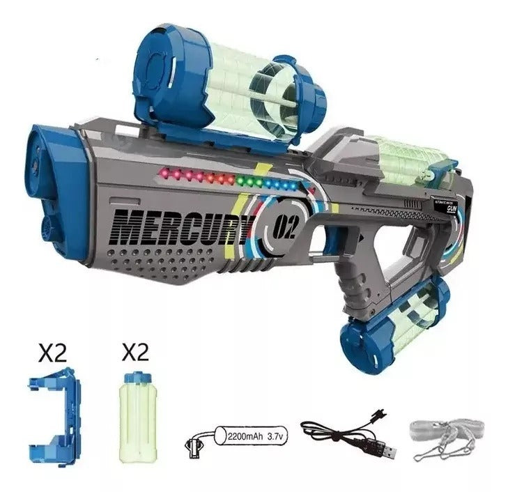 💥PISTOLA DE AGUA MERCURY: CARGA, APUNTA Y DISPARA ¡LA DIVERSIÓN ESTÁ GARANTIZADA! 💦🔫 - GRAVIFLY CO SAS 