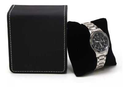 🎩✨CAJA ESTUCHE PARA RELOJ DE LUJO EN CUERO: ELEGANCIA Y SEGURIDAD EN UN SOLO ESTUCHE PARA TU RELOJ ⌚🖤.