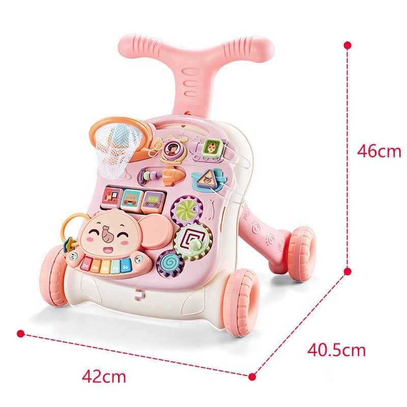 🚼 CAMINADOR MUSICAL PARA BEBÉ 3 EN 1: ¡LO MEJOR PARA SUS PRIMEROS PASOS! 👣💫.