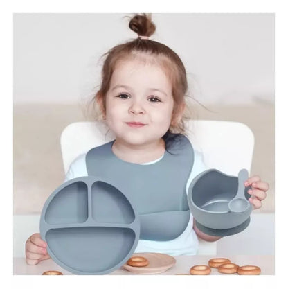 🥄💖KIT ALIMENTACIÓN COMPLETO: SEGURIDAD Y COMODIDAD EN CADA INSTANTE DE LA ALIMENTACIÓN DE TU BEBÉ 🍽️💙 - GRAVIFLY CO SAS 