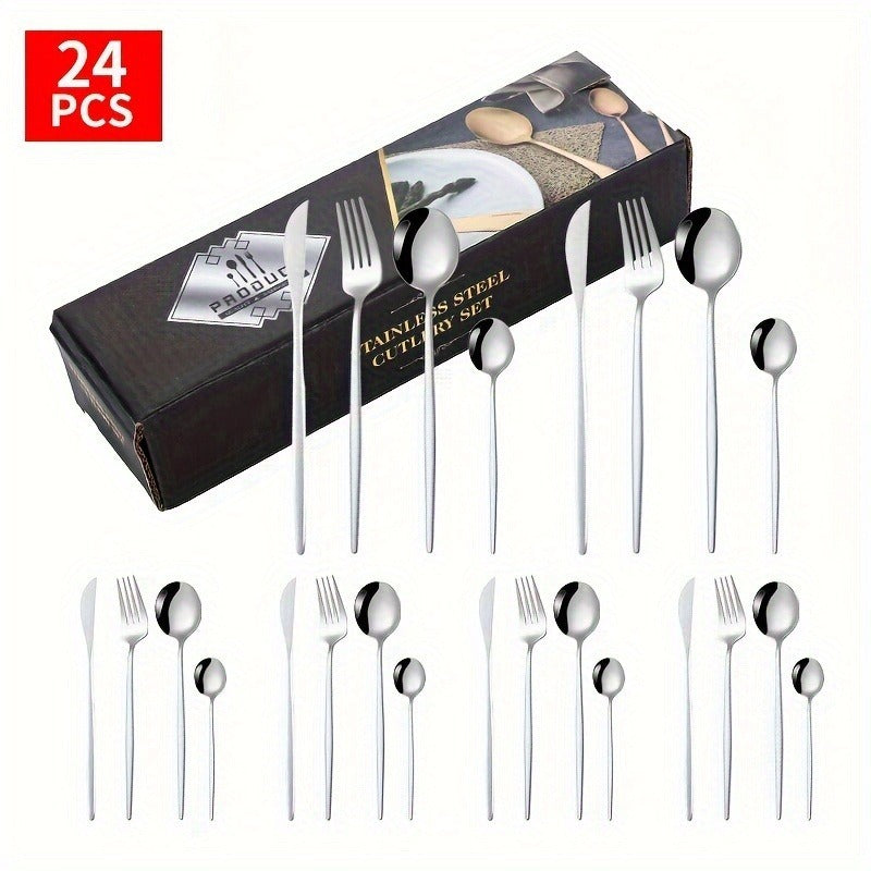 🍴SET DE CUBIERTOS PREMIUM: BRILLO Y DURABILIDAD EN CADA PIEZA 🍽️✨ - GRAVIFLY CO SAS 