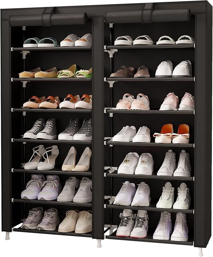 👞ORGANIZADOR DE ZAPATOS DOBLE: HAZ QUE TU CLÓSET LUZCA IMPECABLE ✨💯 - GRAVIFLY CO SAS 