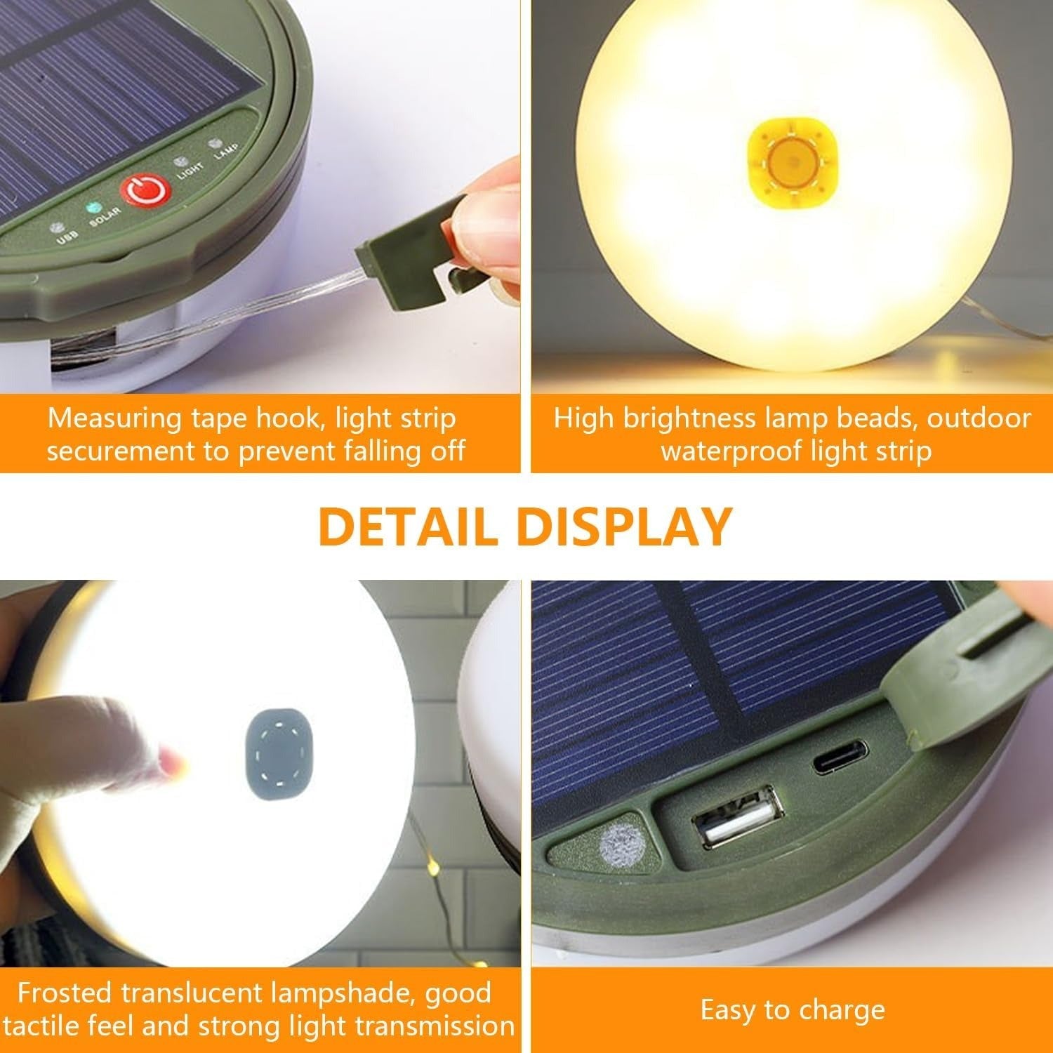 ✨🌲 LÁMPARA DE CAMPING MULTIFUNCIONAL – LA LUZ IDEAL PARA CADA AVENTURA. ¡HAZ QUE TU CAMPAMENTO BRILLE EN LA NATURALEZA! 🔥💡 - GRAVIFLY CO SAS 