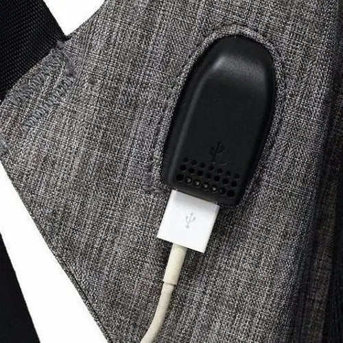 🚶🔒BOLSO ANTIROBO CON PUERTO USB: SEGURIDAD Y CARGA RÁPIDA EN UN SOLO LUGAR PARA UN ESTILO DE VIDA MODERNO Y SEGURO 🎒🔌.