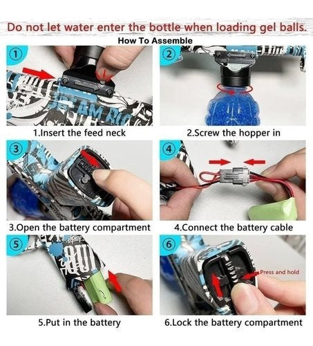 💥PISTOLA DE HIDROGEL- EL JUGUETE PERFECTO PARA LOS AMANTES DE LAS AVENTURAS EN ACCIÓN 💣🔫.