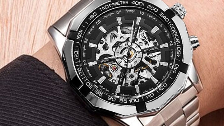 🔝RELOJ WINNER INFINITUM: UN DISEÑO ELEGANTE Y MODERNO  ⌚✨ - GRAVIFLY CO SAS 