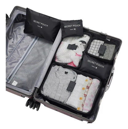 🔥 SET DE ORGANIZADORES PARA VIAJE 🏆 DISEÑO ELEGANTE, PRÁCTICO Y RESISTENTE PARA GUARDAR TODO LO QUE NECESITAS EN TUS AVENTURAS 🌍 - GRAVIFLY CO SAS 