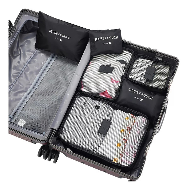 🔥 SET DE ORGANIZADORES PARA VIAJE 🏆 DISEÑO ELEGANTE, PRÁCTICO Y RESISTENTE PARA GUARDAR TODO LO QUE NECESITAS EN TUS AVENTURAS 🌍 - GRAVIFLY CO SAS 
