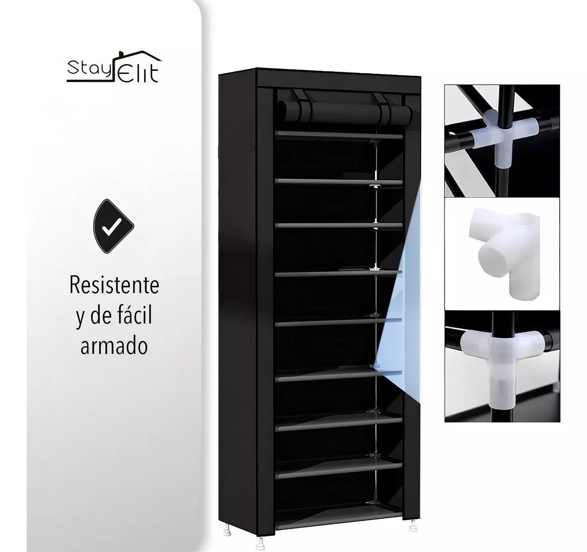 ORGANIZADOR DE ZAPATOS SENCILLO Y PRÁCTICO: UNA MANERA RÁPIDA Y FÁCIL DE ELIMINAR EL DESORDEN EN TU ARMARIO👟✨ - GRAVIFLY CO SAS 