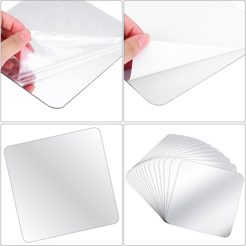 "ESPEJO ADHESIVO UNIDAD DECORATIVO: TRANSFORMA TU ESPACIO CON ELEGANCIA Y MODERNIDAD 🪞✨" - GRAVIFLY CO SAS 