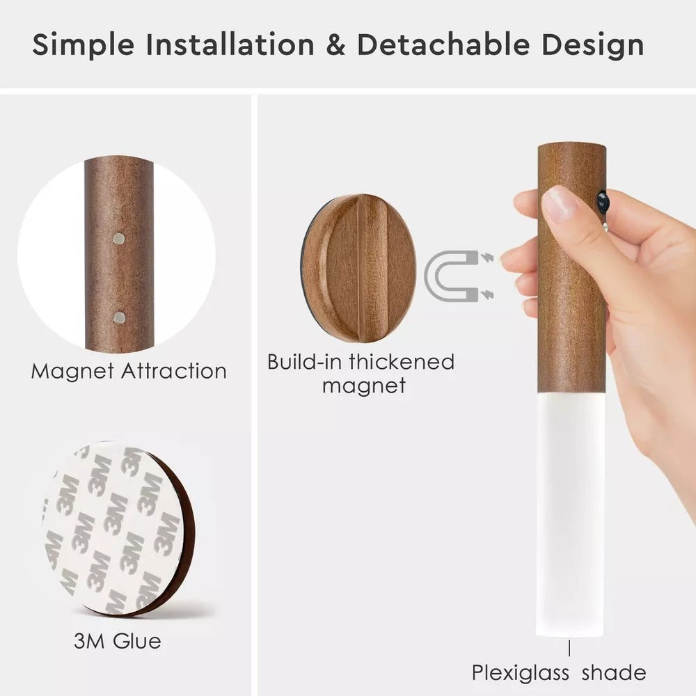 💡🔄 LÁMPARA GLOW SENSOR DE MOVIMIENTO X 2 UNIDADES.