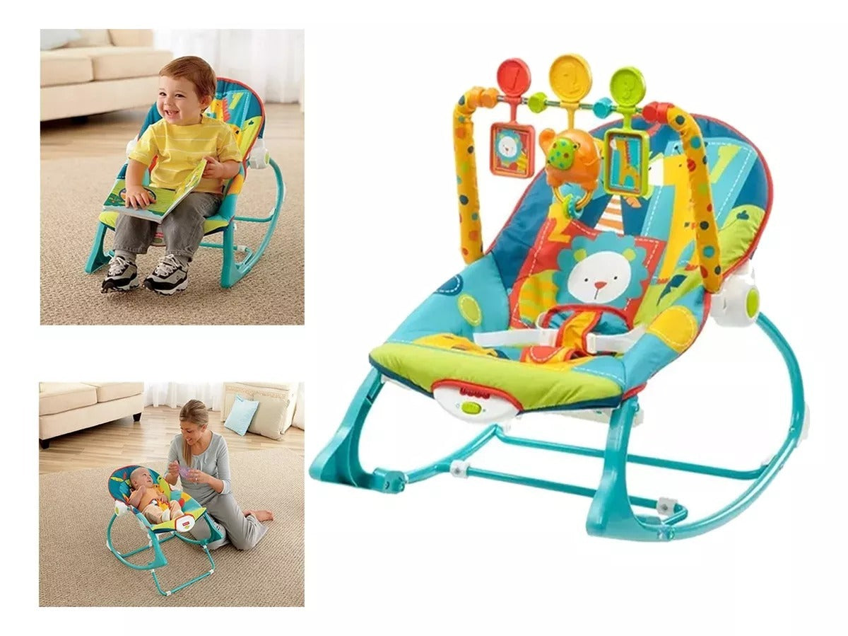 👶SILLA MECEDORA PARA BEBÉ CON VIBRACIÓN Y MUSICAL- COMODIDAD, DIVERSIÓN Y RELAJACIÓN PARA TU BEBÉ! 👣🎵 - GRAVIFLY CO SAS 