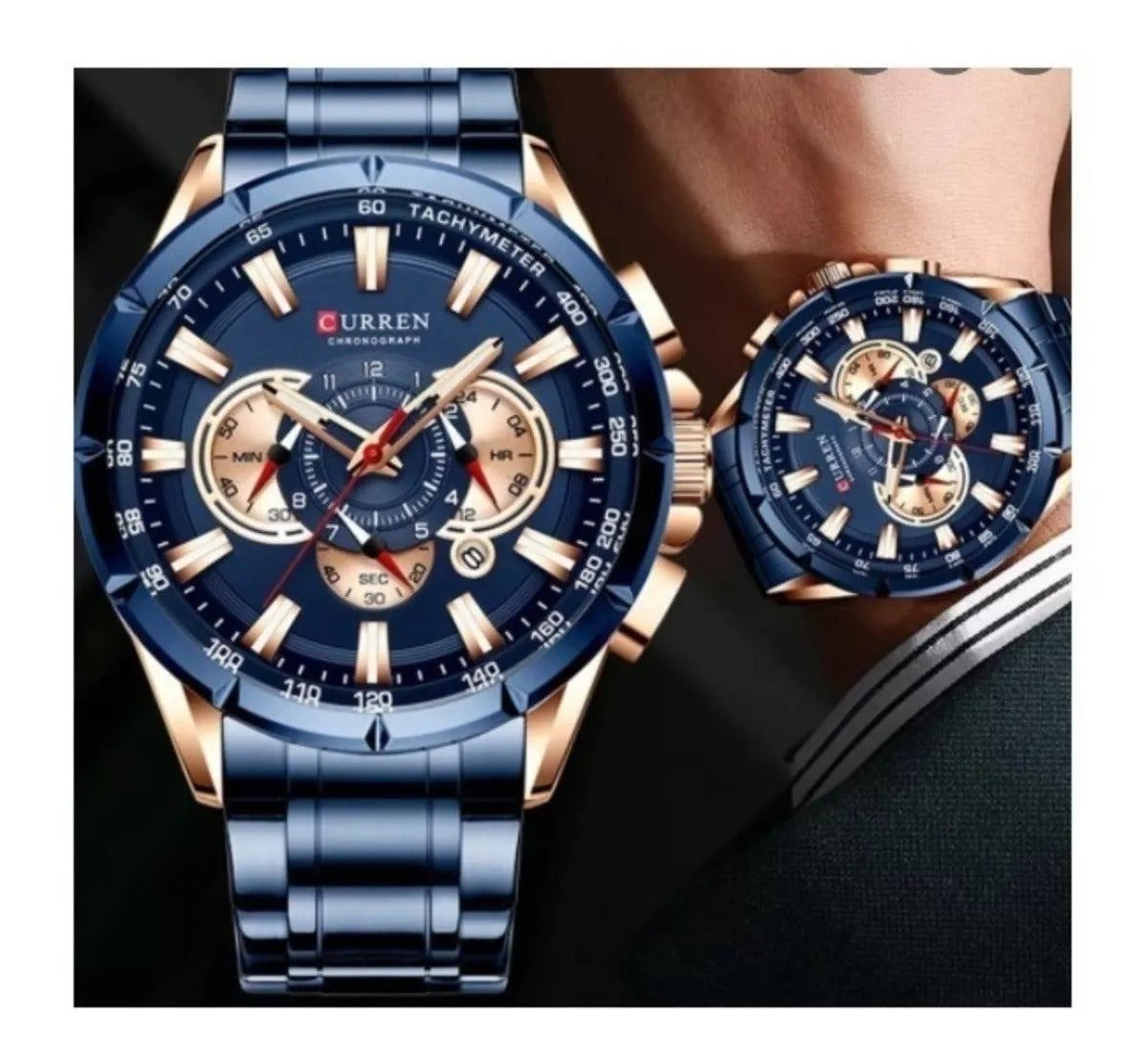 ✨RELOJ CURREN 8363 ELEGANTE: ELEVA TU ESTILO CON LA PRECISIÓN Y EL DISEÑO QUE TE MERECES ⌚🌟.