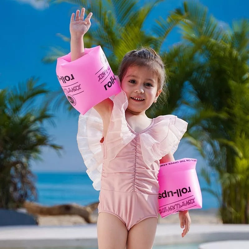 🏊‍♀️ FLOTADOR DE BRAZOS PARA NATACIÓN: IDEAL PARA LOS PEQUES QUE QUIEREN DIVERTIRSE EN EL AGUA CON TOTAL SEGURIDAD. 🌞.