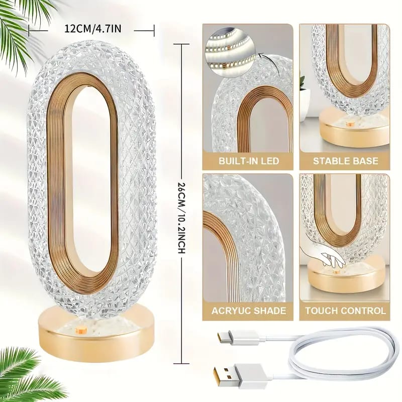 🌟🔮 LÁMPARA DE CRISTAL MODERNA – DALE UN TOQUE DE ELEGANCIA A TU HOGAR CON LUZ Y DISEÑO! ✨🏡 - GRAVIFLY CO SAS 