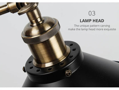 💡 LÁMPARA DE PARED VINTAGE ✨ COMBINA ELEGANCIA Y FUNCIONALIDAD PARA UNA DECORACIÓN PERFECTA 🏠 - GRAVIFLY CO SAS 