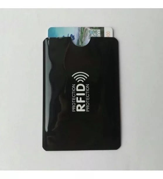🚫💳PROTECTOR TARJETA RFID  DE CRÉDITO DE ALTA CALIDAD: TRANQUILIDAD Y PROTECCIÓN EN TODO MOMENTO ✅.