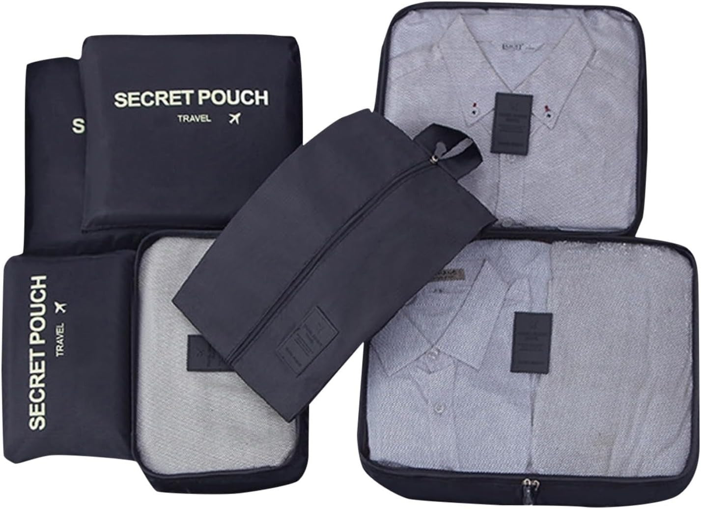 🔥 SET DE ORGANIZADORES PARA VIAJE 🏆 DISEÑO ELEGANTE, PRÁCTICO Y RESISTENTE PARA GUARDAR TODO LO QUE NECESITAS EN TUS AVENTURAS 🌍 - GRAVIFLY CO SAS 