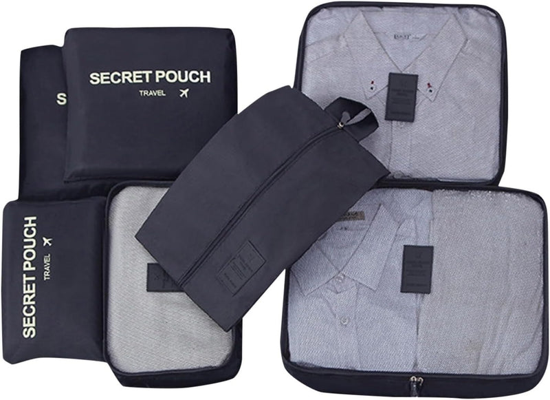 🔥 SET DE ORGANIZADORES PARA VIAJE 🏆 DISEÑO ELEGANTE, PRÁCTICO Y RESISTENTE PARA GUARDAR TODO LO QUE NECESITAS EN TUS AVENTURAS 🌍 - GRAVIFLY CO SAS 