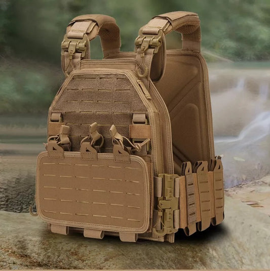💥 CHALECO MILITAR PARA HOMBRE 💪 PREPARADO PARA LA ACCIÓN, RENDIMIENTO Y RESISTENCIA EN CADA MOVIMIENTO 🏞️.