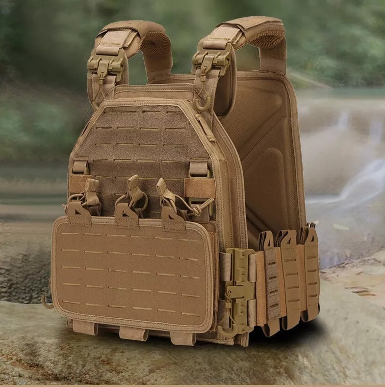 💥 CHALECO MILITAR PARA HOMBRE 💪 PREPARADO PARA LA ACCIÓN, RENDIMIENTO Y RESISTENCIA EN CADA MOVIMIENTO 🏞️.