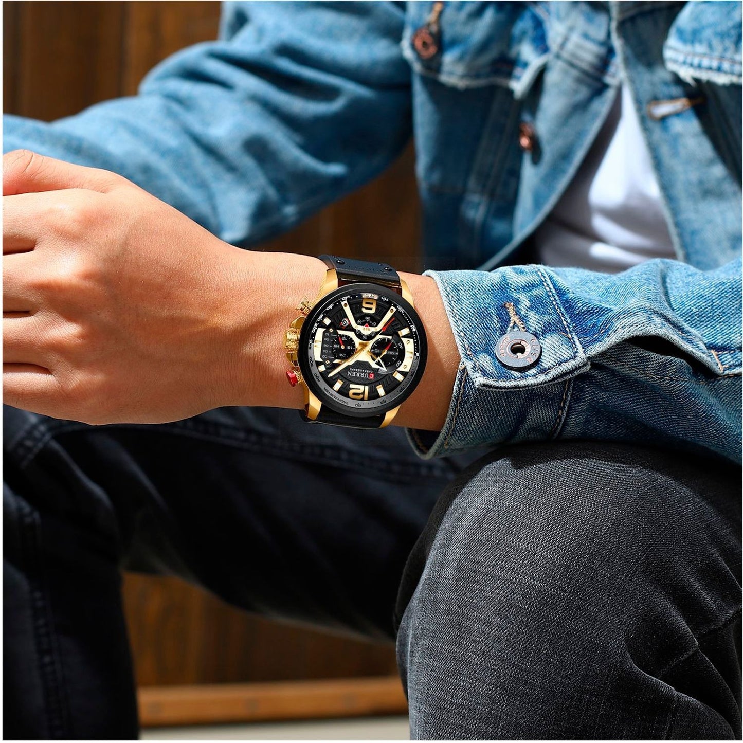 ⌚RELOJ CURREN TITANIUM 8329: VISTE TU MUÑECA CON UN TOQUE DE LUJO Y RESISTENCIA. EL RELOJ QUE DEFINE TU ESTILO. ✨💎.