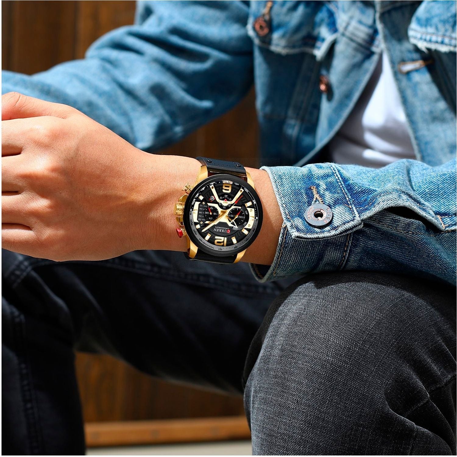 ⌚RELOJ CURREN TITANIUM 8329: VISTE TU MUÑECA CON UN TOQUE DE LUJO Y RESISTENCIA. EL RELOJ QUE DEFINE TU ESTILO. ✨💎.