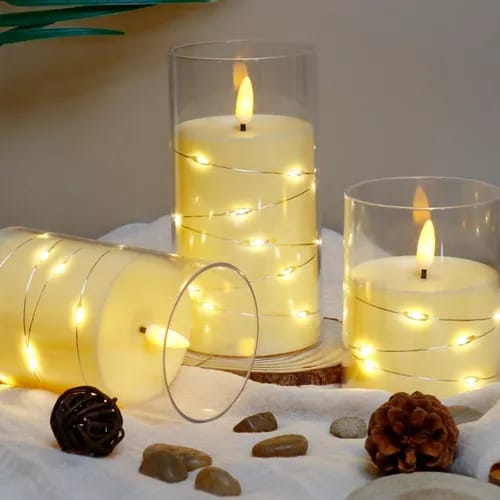 🕯️✨ VELAS DECORATIVAS ELÉCTRICAS LED – CREATIVIDAD Y SEGURIDAD EN UN SOLO TOQUE! 💡💖 - GRAVIFLY CO SAS 