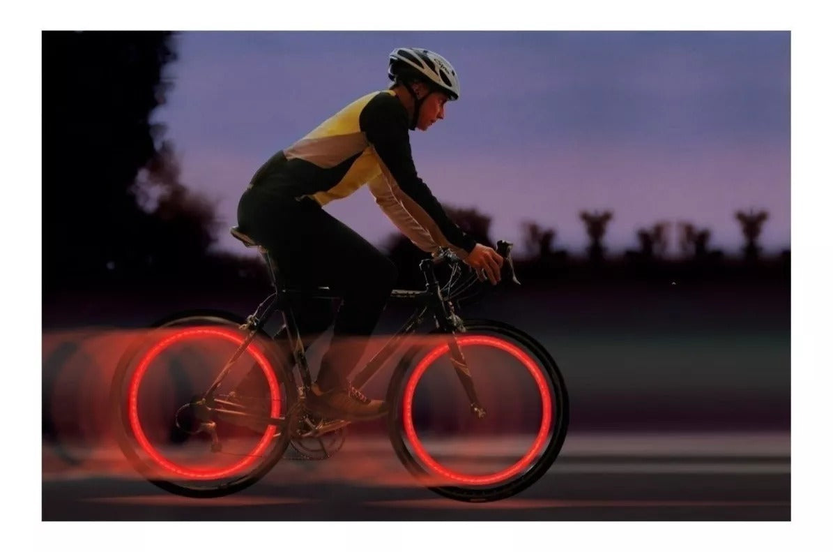 🚴‍♀️ LUCES LED DE NEÓN PARA BICICLETA: DALE A TU BICI UN TOQUE ÚNICO Y VISIBILIDAD EN LA NOCHE. 💡.
