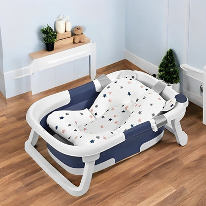 🛁👶 BAÑERA PLEGABLE CON TERMOMETRO: COMODIDAD Y SEGURIDAD EN CADA BAÑO ✨💦.