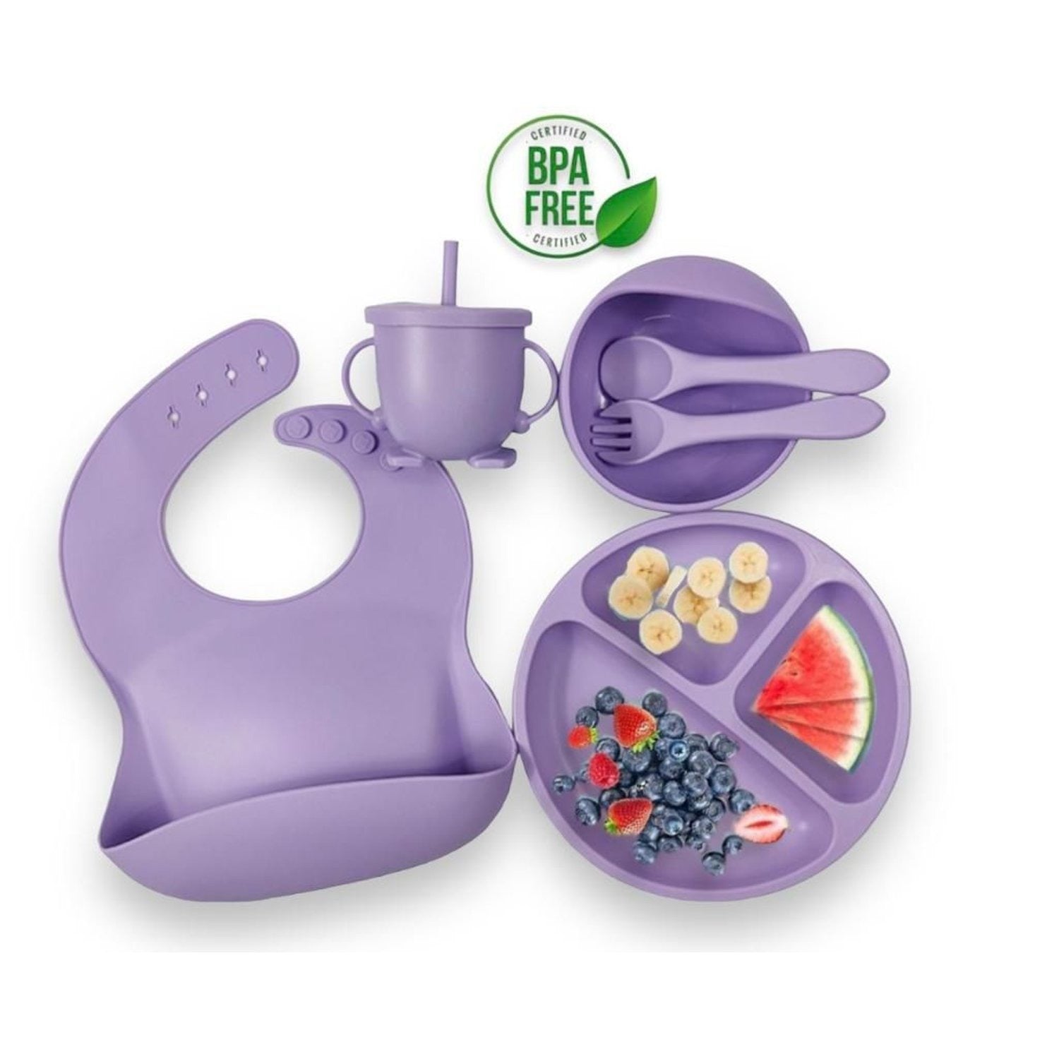 🥄💖KIT ALIMENTACIÓN COMPLETO: SEGURIDAD Y COMODIDAD EN CADA INSTANTE DE LA ALIMENTACIÓN DE TU BEBÉ 🍽️💙 - GRAVIFLY CO SAS 