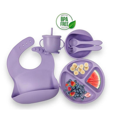 🥄💖KIT ALIMENTACIÓN COMPLETO: SEGURIDAD Y COMODIDAD EN CADA INSTANTE DE LA ALIMENTACIÓN DE TU BEBÉ 🍽️💙 - GRAVIFLY CO SAS 