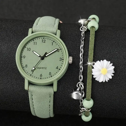 ⌚✨ RELOJ DE DAMA CON MANILLA – ELEGANCIA Y PRECISIÓN CON MINI ESFERA ✨⌚.