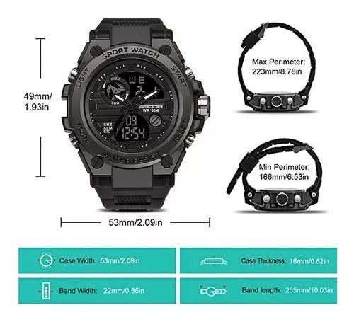 ⌚ SUPER COMBO: RELOJ SANDA + RELOJ BIZEL, UNA MEGA OFERTA PARA LOS AMANTES DEL ESTILO Y AVENTURA.  🔝🌟.