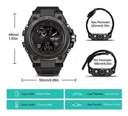 ⌚ SUPER COMBO: RELOJ SANDA + RELOJ BIZEL, UNA MEGA OFERTA PARA LOS AMANTES DEL ESTILO Y AVENTURA.  🔝🌟.