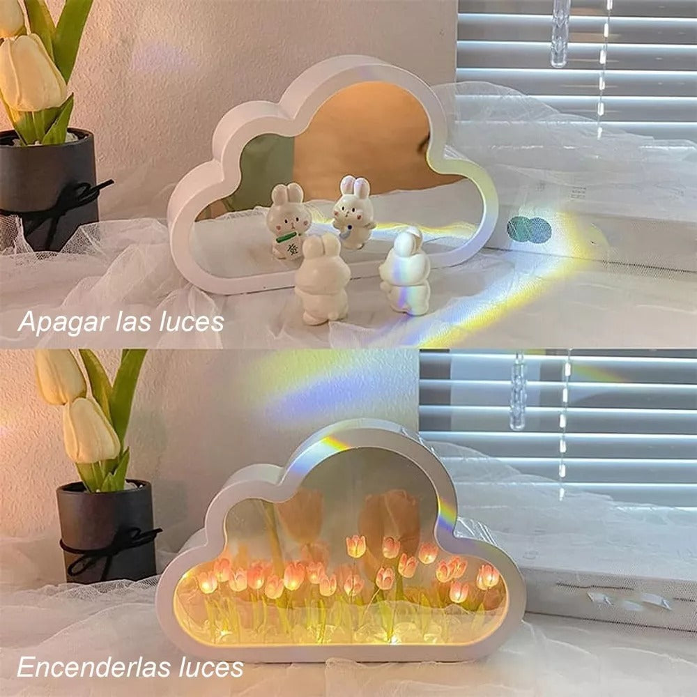 💡🌷 LÁMPARA TULIPANES – UNA COMBINACIÓN PERFECTA DE ARTE Y LUZ. ¡DALE VIDA A TU ESPACIO CON EL ENCANTO DE LOS TULIPANES EN CADA DESTELLO! 🌸✨ - GRAVIFLY CO SAS 