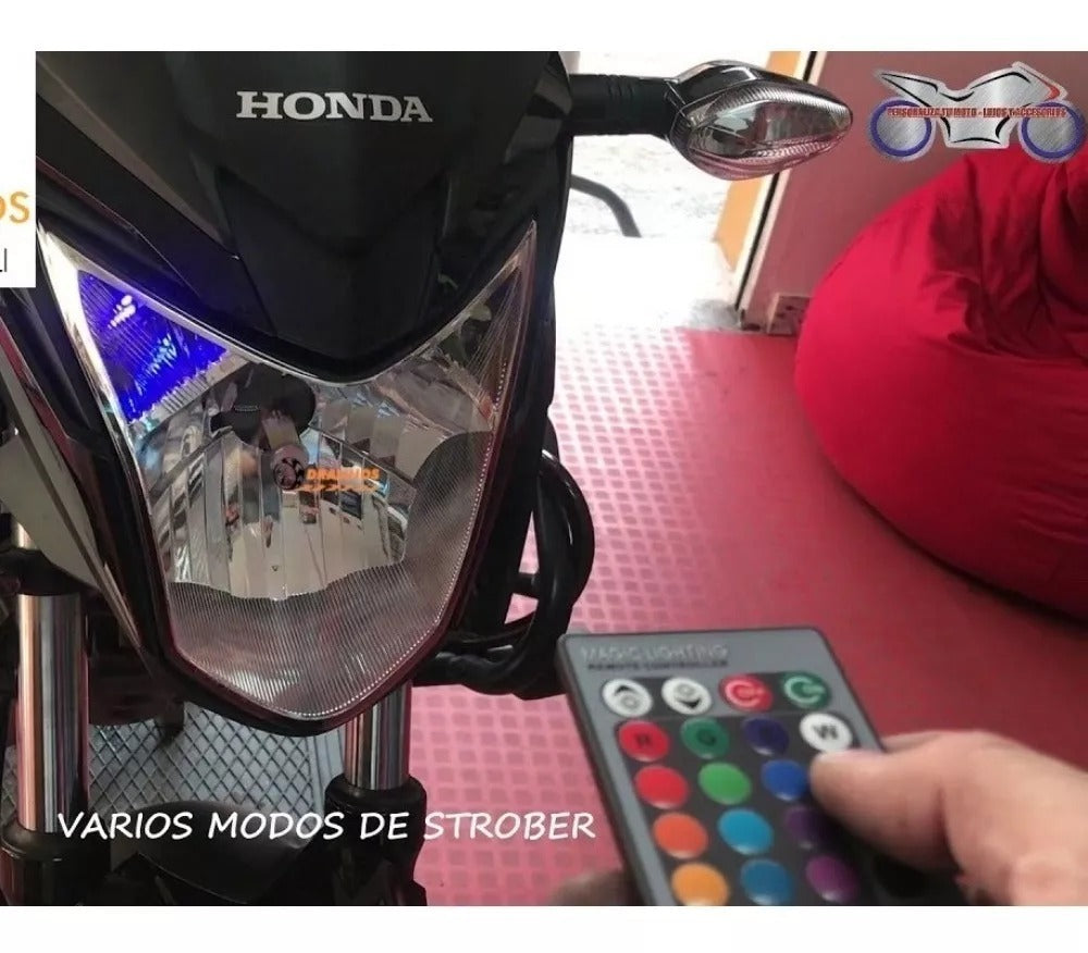 🌈  BOMBILLOS LED x2 RGB T10 + CONTROL: PERSONALIZA Y DALE ESTILO A TU CARRO O MOTO 🚗💡.
