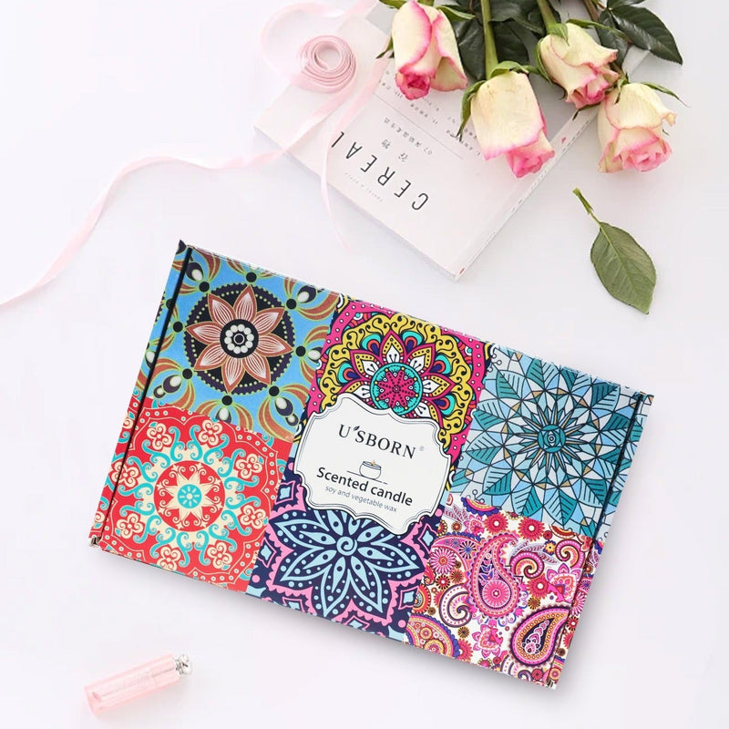 🌸💫 SET DE 6 VELAS AROMÁTICAS – AMBIENTE RELAJANTE Y ARMONIOSO, CADA VELA UNA MAGIA DIFERENTE! 🕯️🌟 - GRAVIFLY CO SAS 