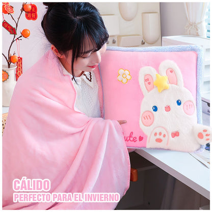 COJÍN MANTA 3 EN 1 🛋️🐾 ABRIGO, COMODIDAD Y ESTILO EN UN SOLO PRODUCTO